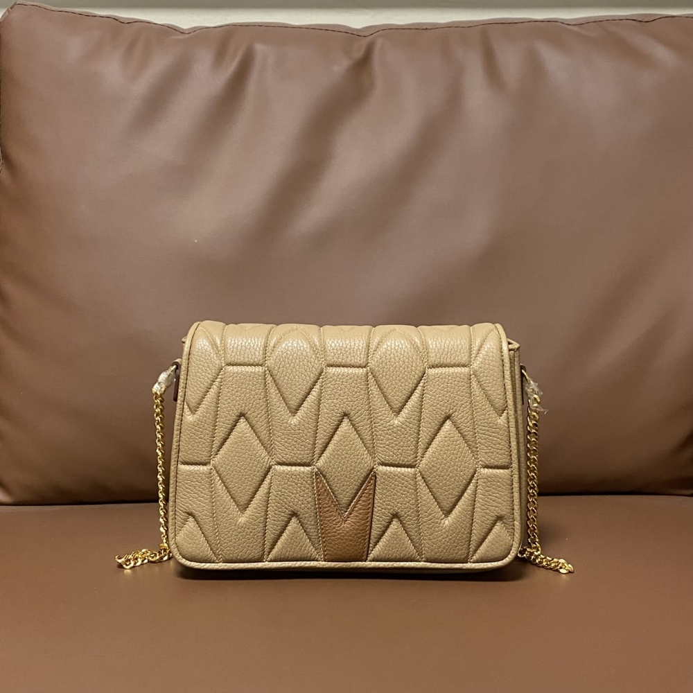 M.A.M.A. CROSSBODY Gold Chain Bag